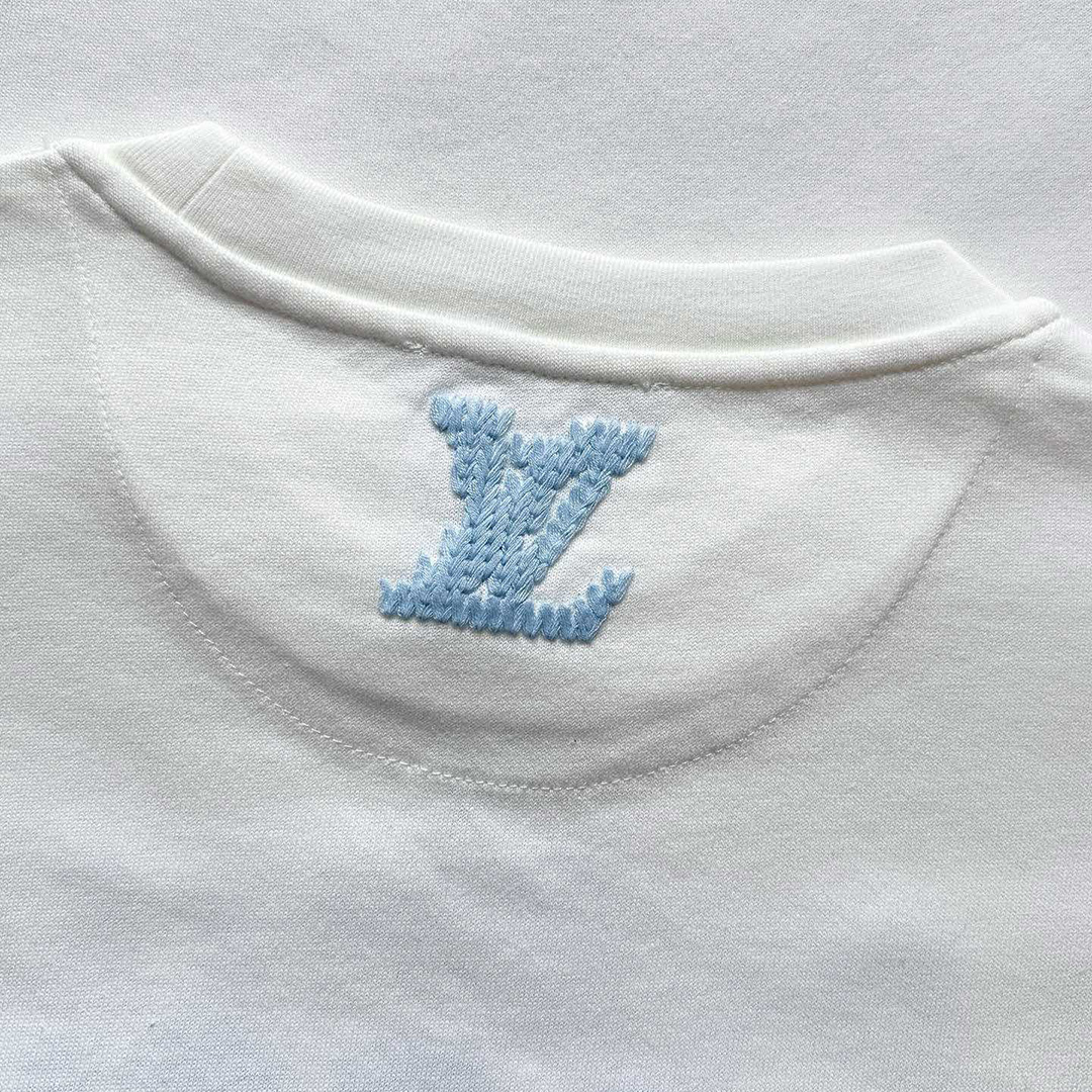 [Louis Vuitton] 루이비통 엠브로이더드 시그니처 티셔츠
