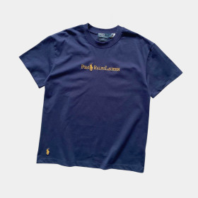 [Polo x Beams] 폴로 x 빔즈 네이비 앤 골드 컬렉션 티셔츠