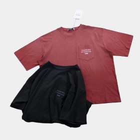 [Acne Studios] 아크네 스튜디오 로고 포켓 티셔츠