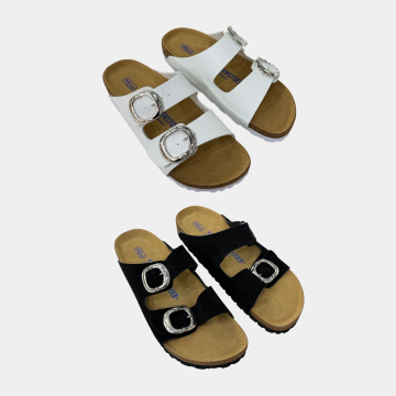 [Birkenstock x Chrome Hearts] 버켄스탁 x 크롬하츠 로듐 건슬링어 아리조나 샌들