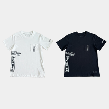 [Chrome Hearts] 크롬하츠 사이드 티바 스크립트 로고 티셔츠