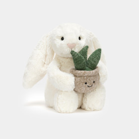 [Jellycat] 젤리캣 크림 버니 플랜트