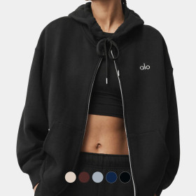 [Alo] 알로 어콜레이드 풀 집업 후디 / 5 colors