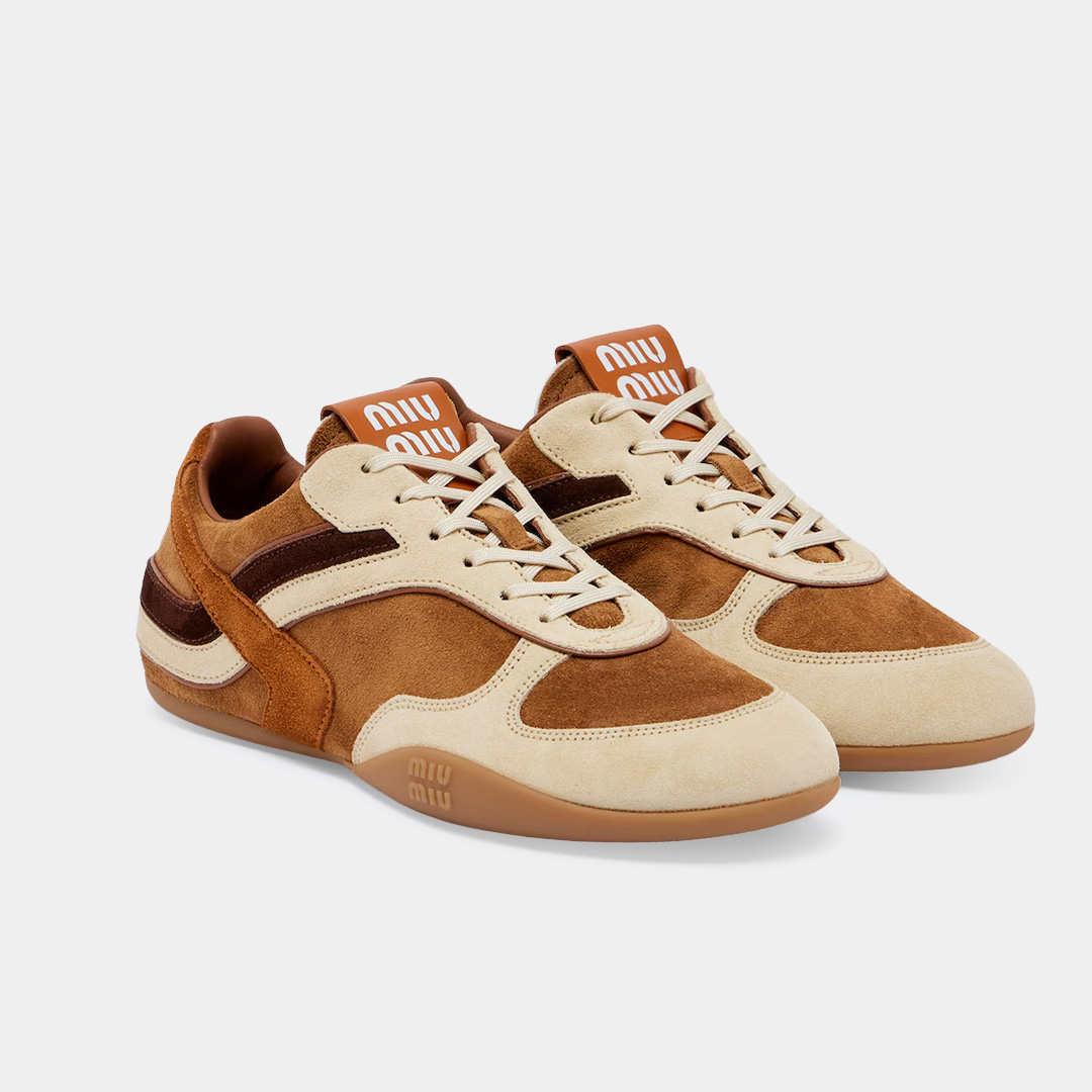 [Miu Miu] 미우미우 김나지움 스웨이드 스니커즈