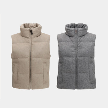 [Max Mara] 막스마라 카모로소 퀼팅 캐시미어 다운 베스트