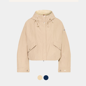 [Moncler] 몽클레르 유칼립투스 후드 쇼트 다운 자켓 / 2colors