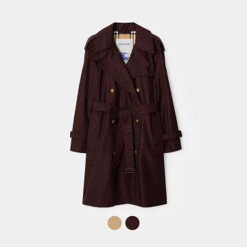 [Burberry] 버버리 미드 렝스 개버딘 캐슬포드 트렌치코트 / 2colors