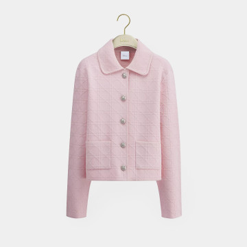 [Dior] 디올 핑크 테크니컬 자카드 까나쥬 재킷